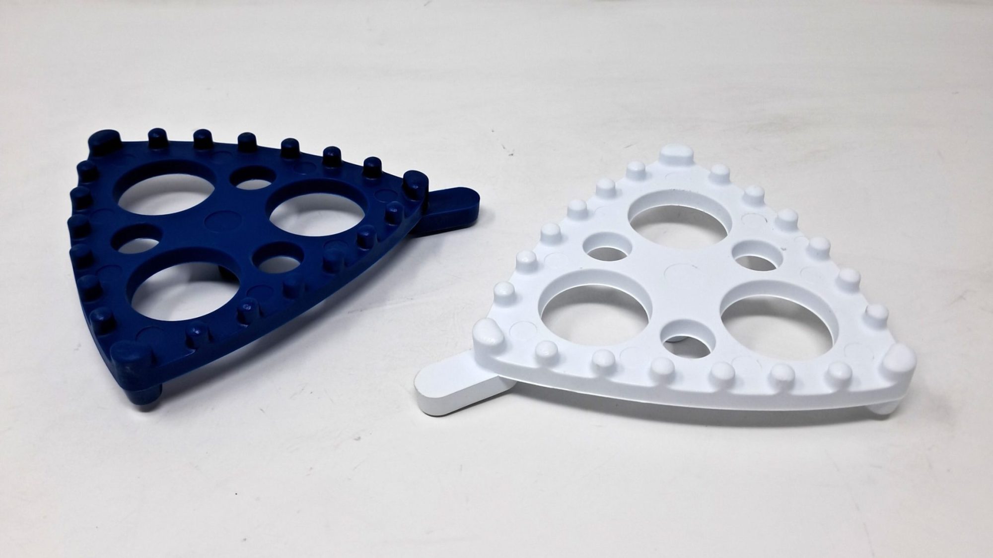 Sieve cleaner double cleaner, blue or white