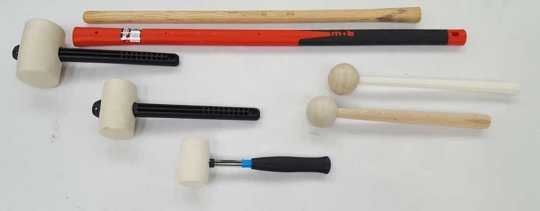 Rubber mallets