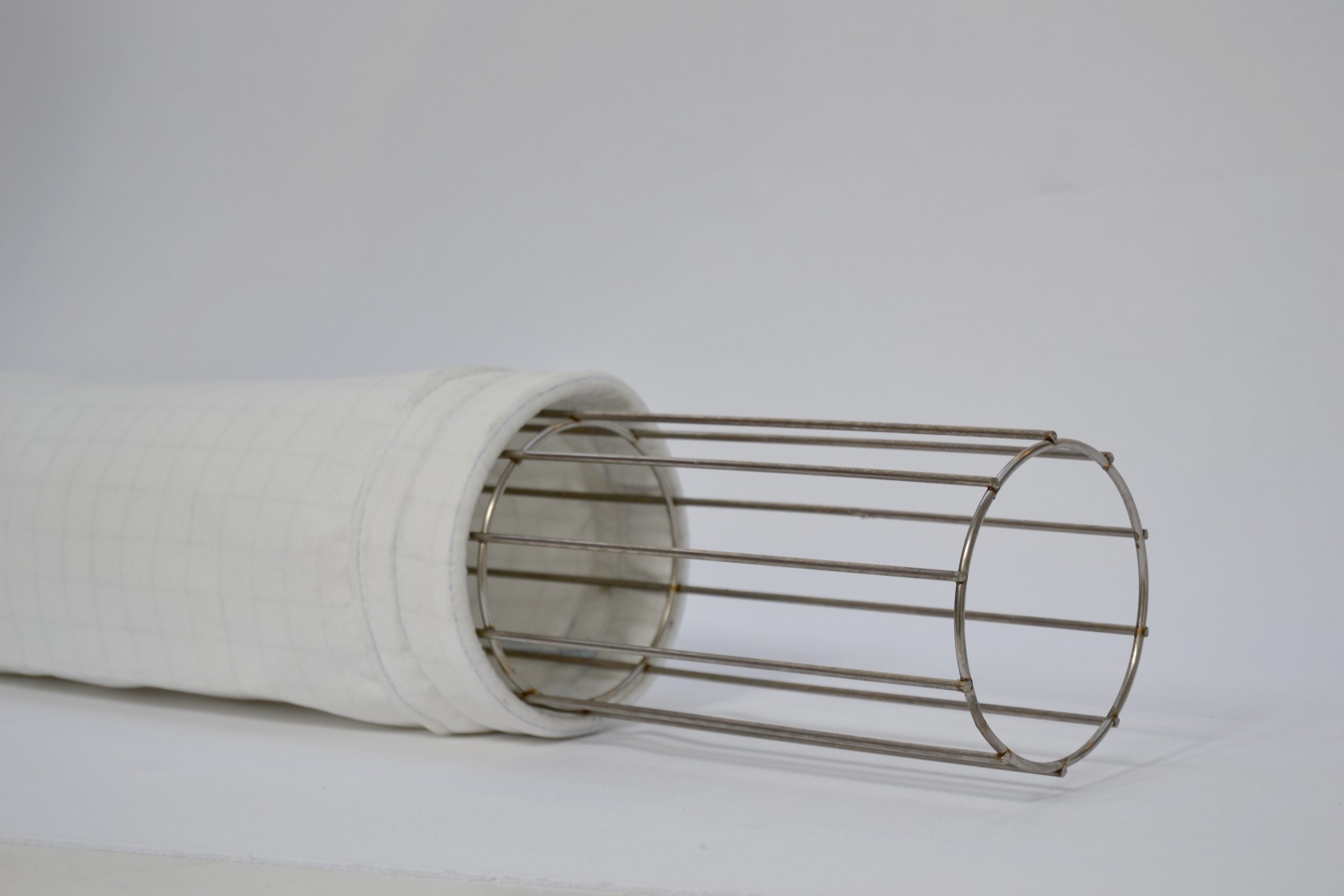 Steel mannequins for dust filters