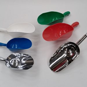 Pelles à main Inox / Aluminium / Polyéthylène