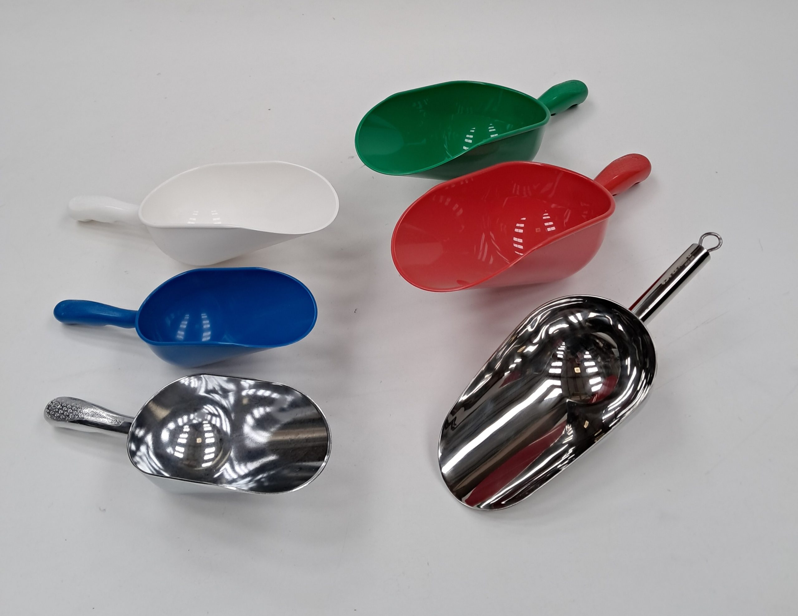 Round Chutes in Stainless Steel, Aluminium and Polyethylene