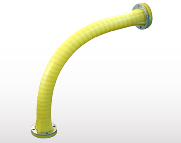 Large radius anti-abrasion elbow