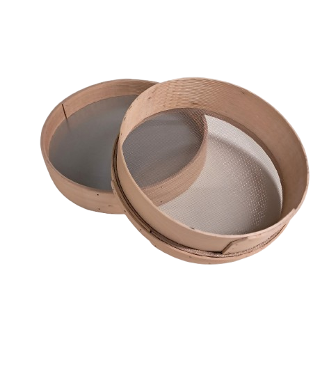 Wooden sieve for weevils